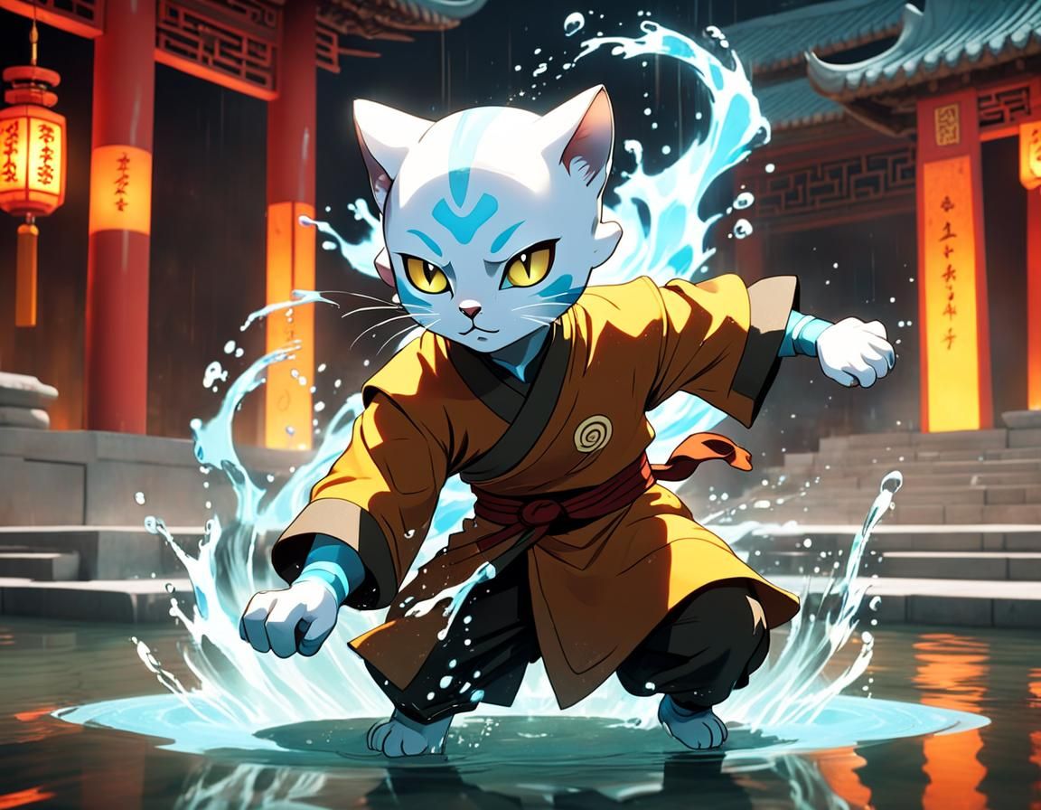 Cat Avatar Aang 💦