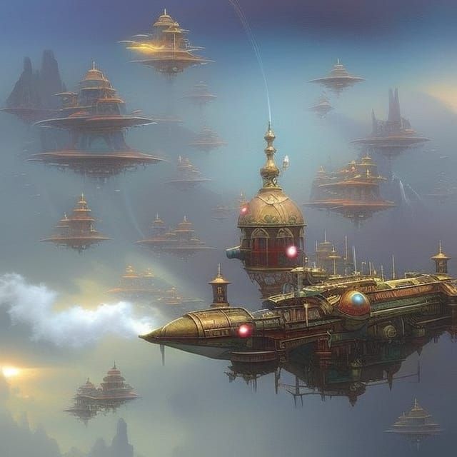 Aerodynamic futuristic personal flying machine