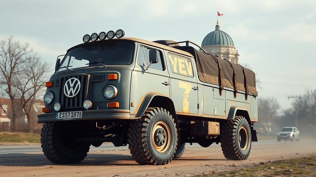 Rugged Off-Road VW Truck in East Berlin