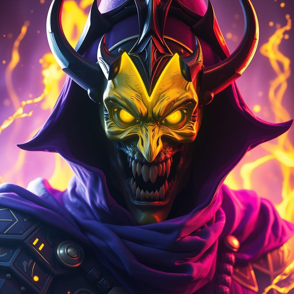 The super villain Captain Awful