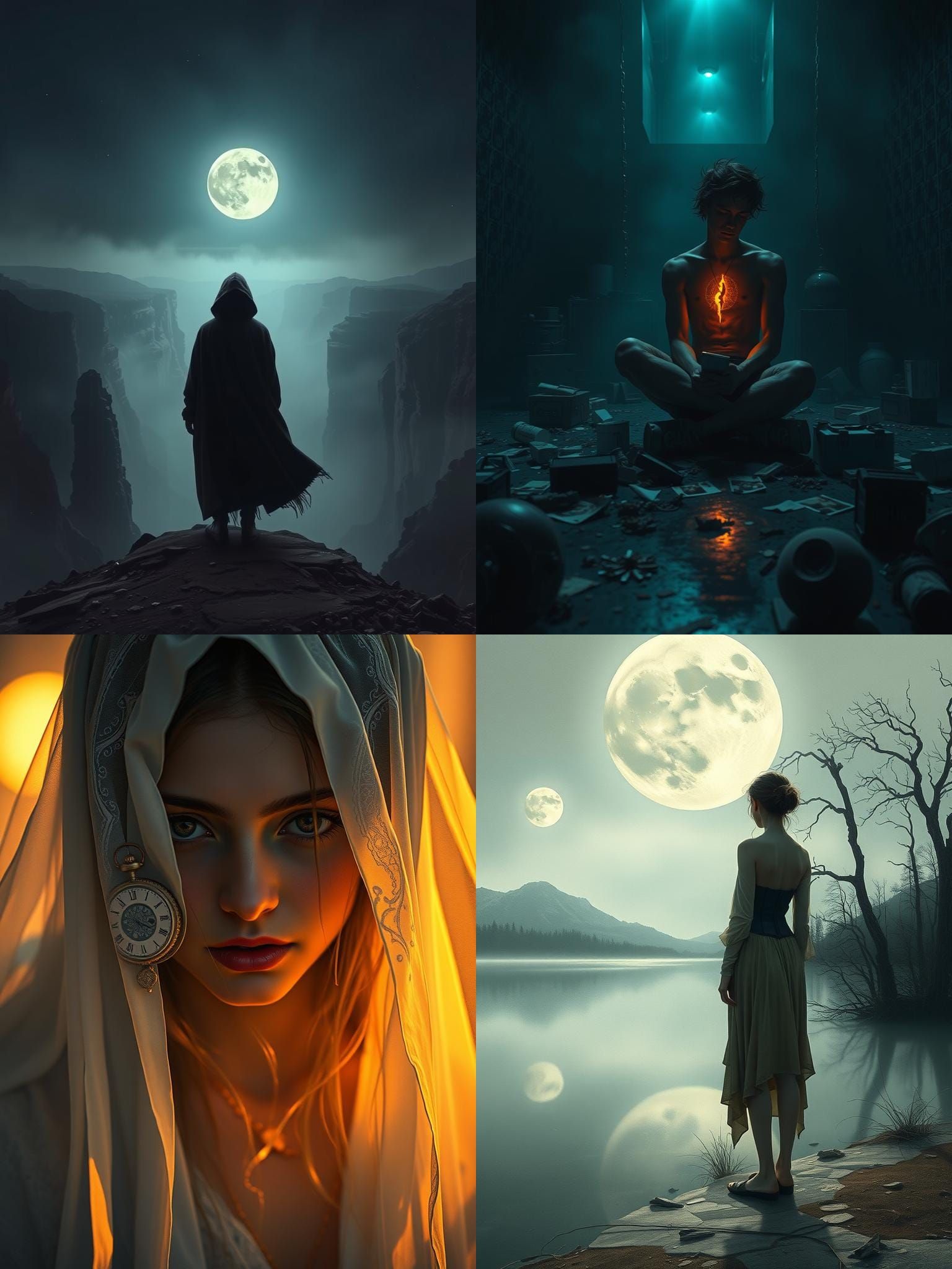 Surreal Soul Hole: An AI Generated Art Piece