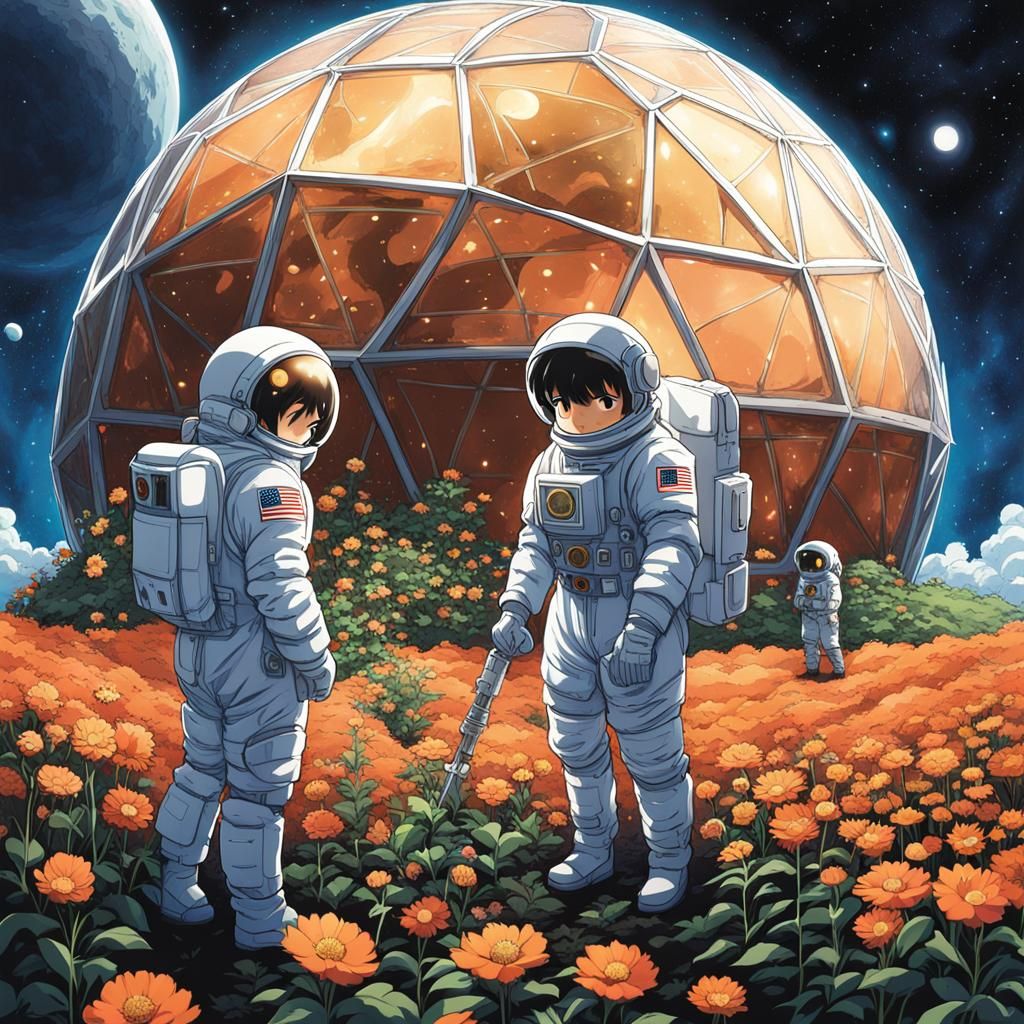 Flowers On Mars