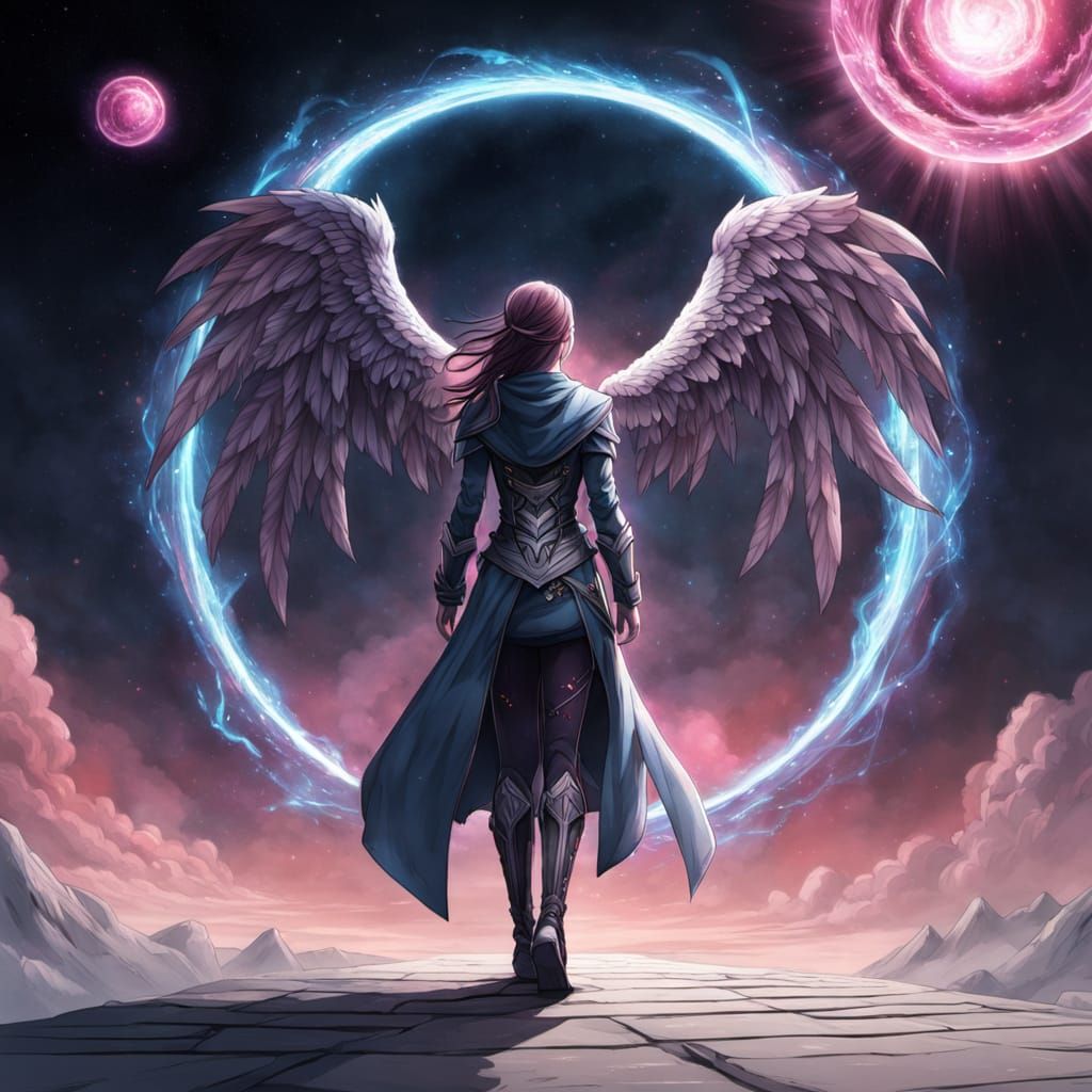 Warrior's Sacrifice: Love Defies Portal Escape