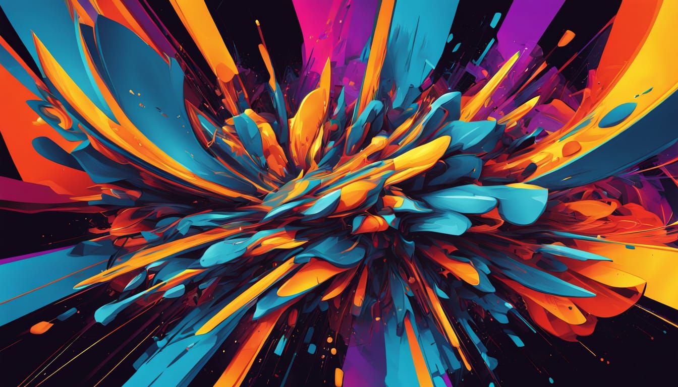 Kinetic Geometric Abstraction in Triadic Colors