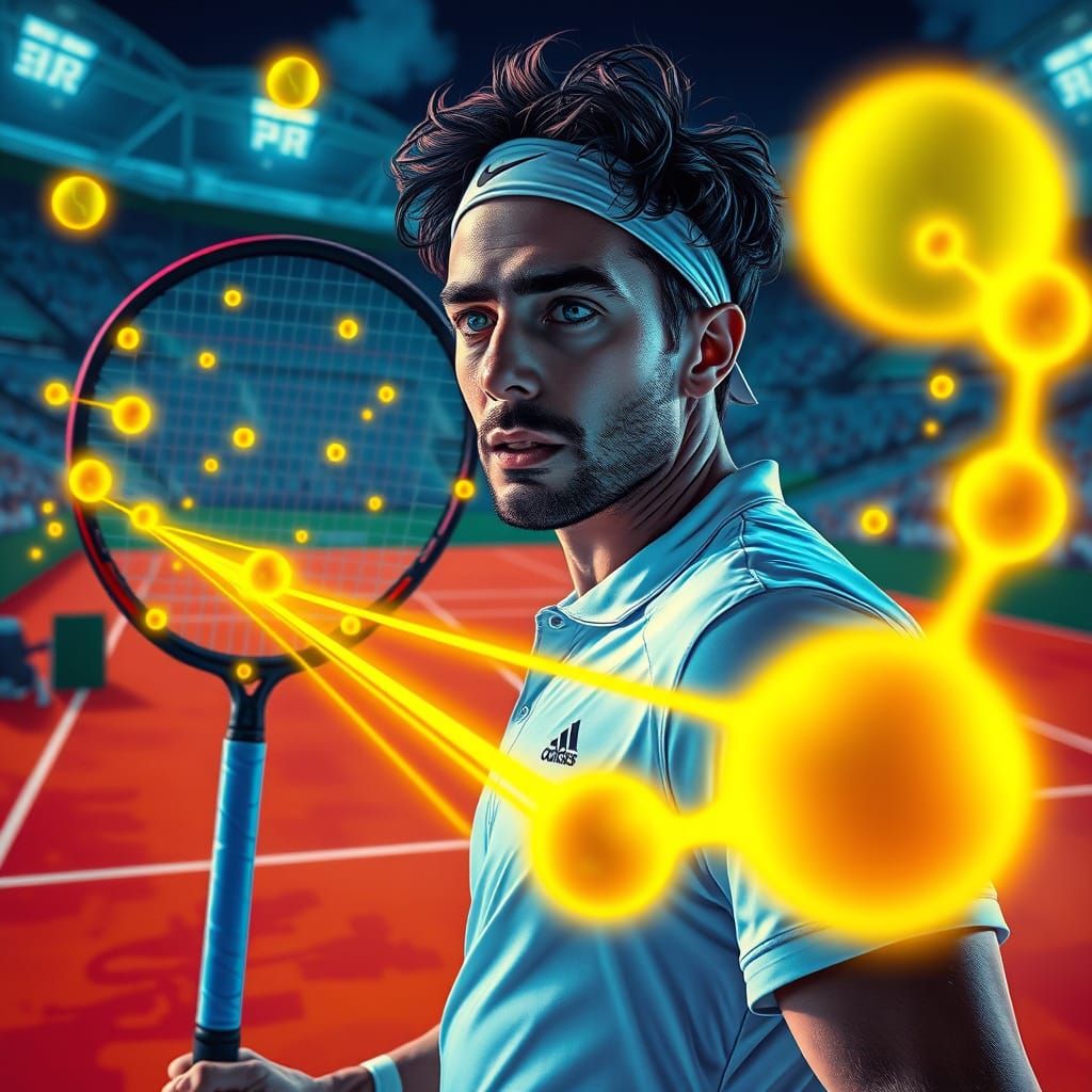 J. Sinner: Intense Focus on Roland Garros Court