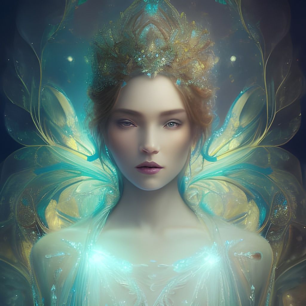 Moonstone crystal fairy