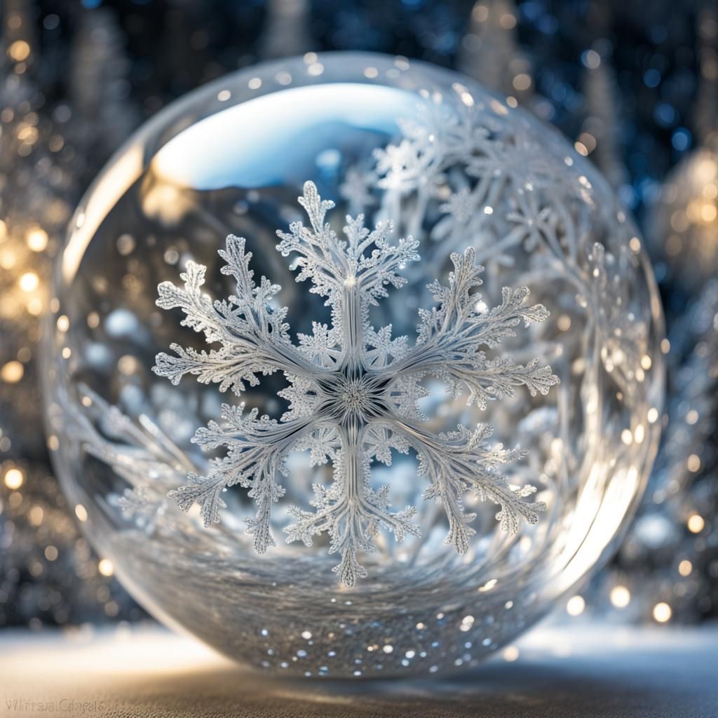 Snowflake Orb 18