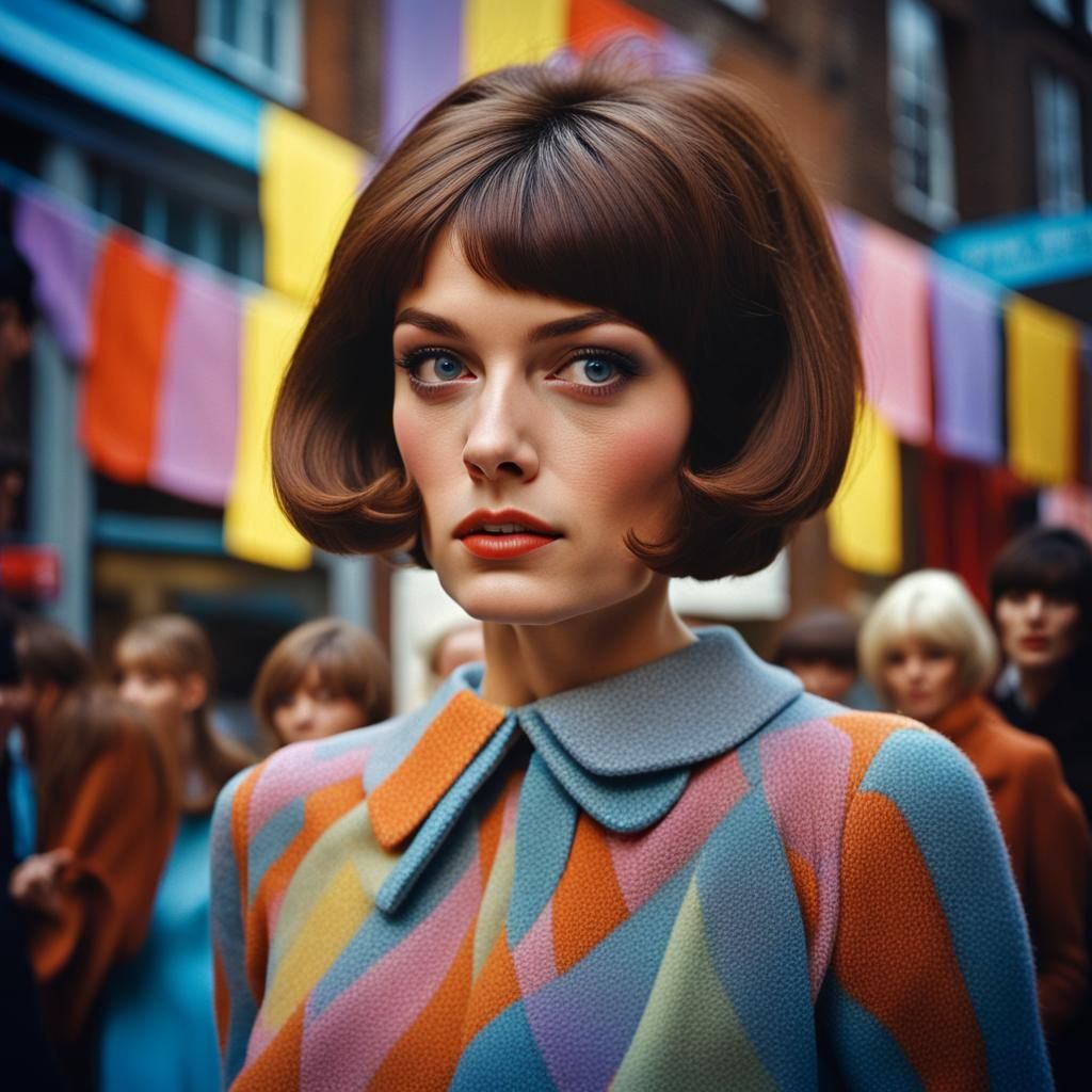 1960s Fashion on Carnaby Street, London