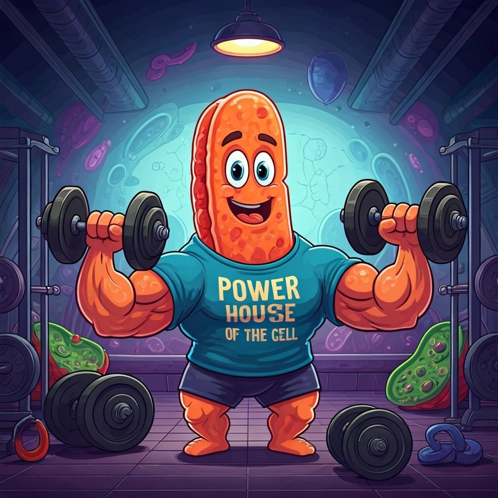 Muscular Mitochondrion Lifts Weights in Cell Gym