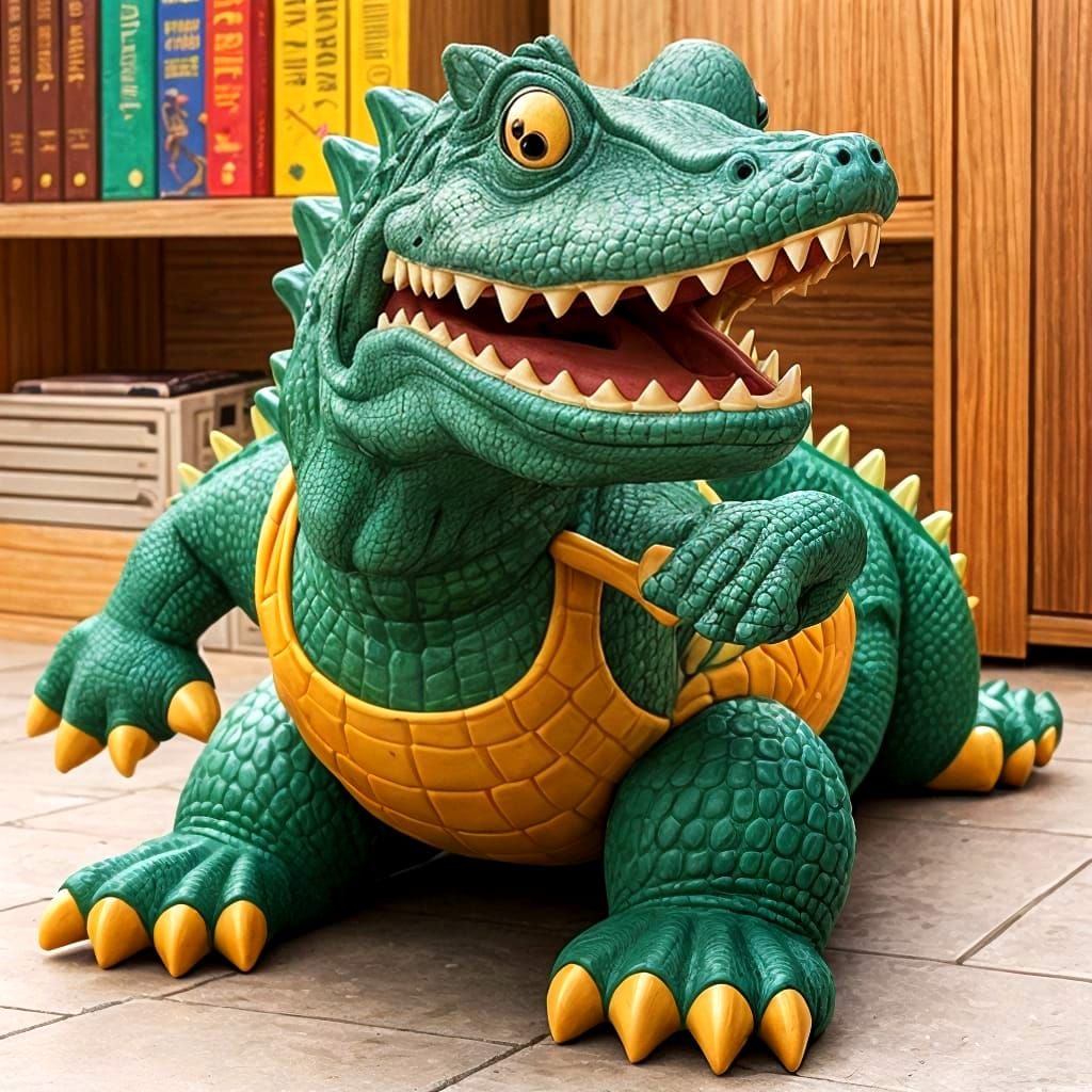 Cartoon Crocodile Toy