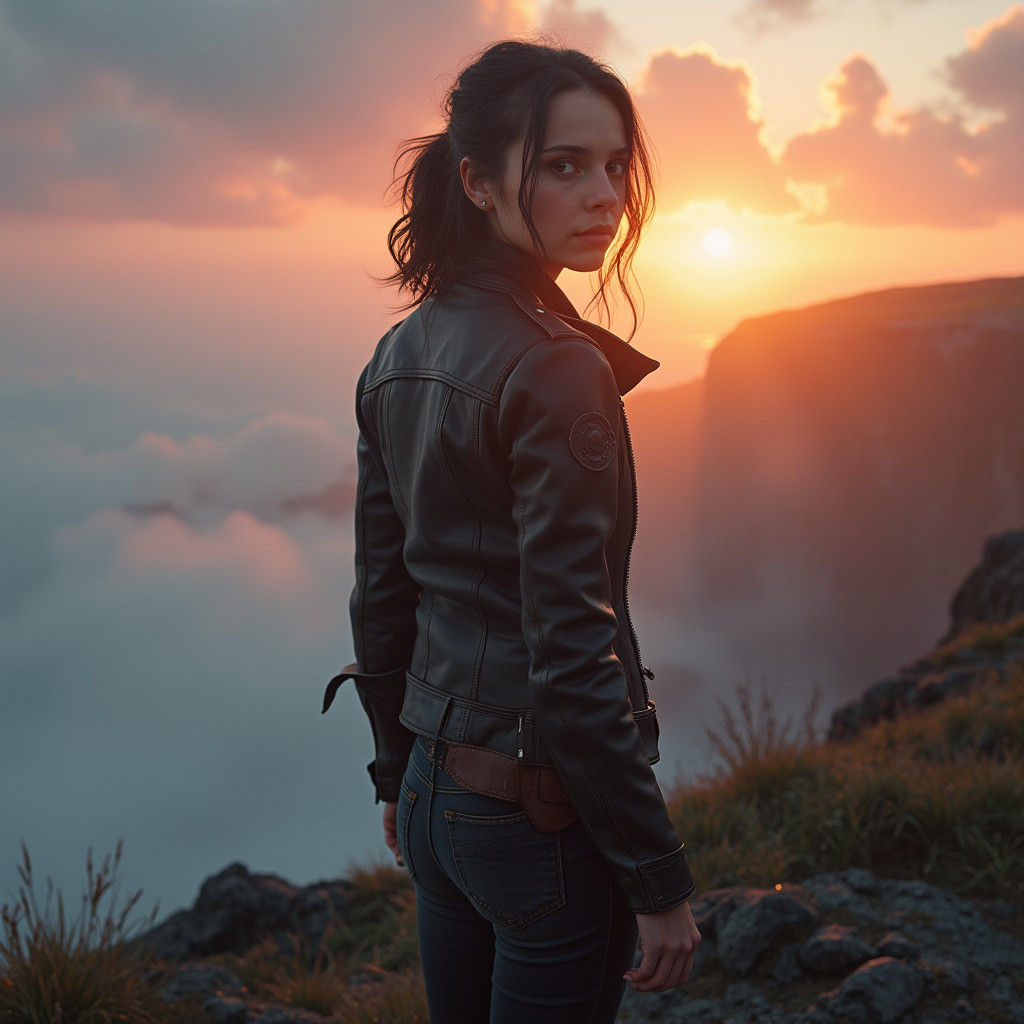 Millie Bobby Brown on Campobello Island in High-Fantasy Styl...