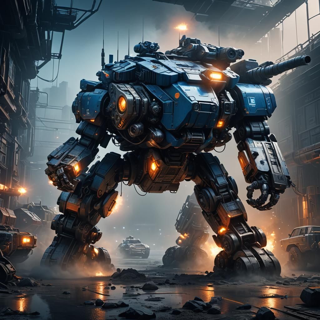 Futuristic Sci-Fi Tank Concept Art in Unreal Engine 5