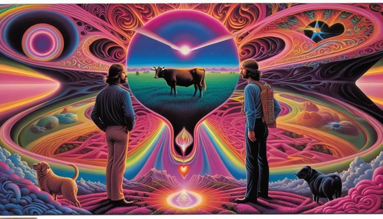 Psychedelic Tribute to Atom Heart Mother Album Cover