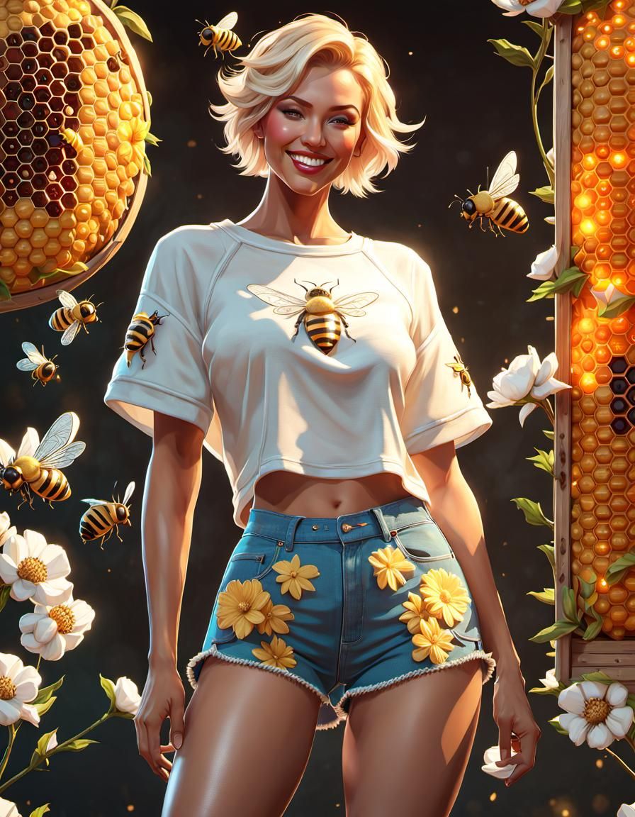 The 2024 Animal print fashion collection - Honey Bee - crop ...