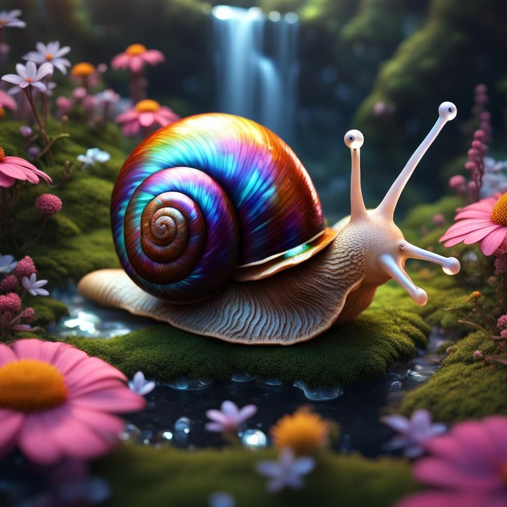 Special sacred Snail🐌within the sacred Willow Woodland