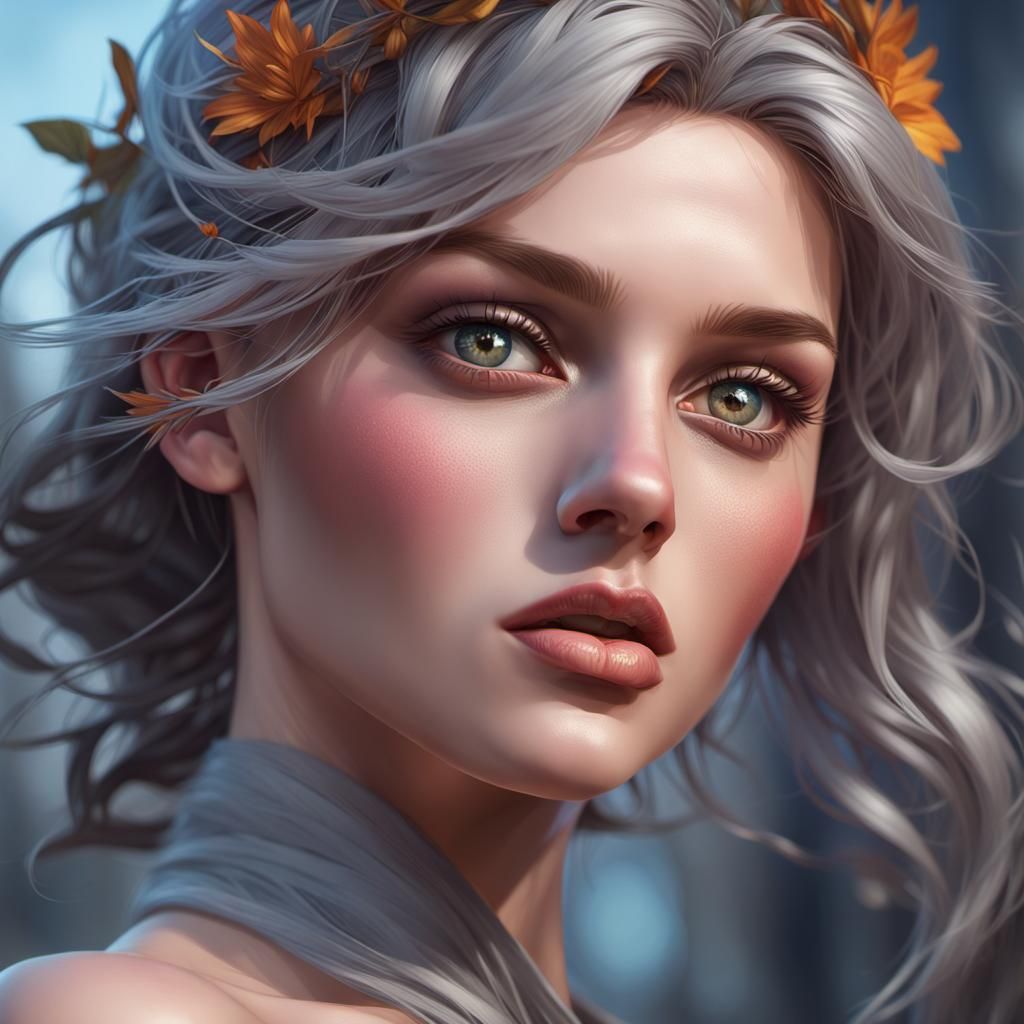 Radiant Weather Queen Portrait in Unreal Engine 5