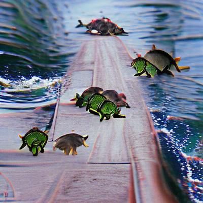 AI Generated Image from an Empty Prompt