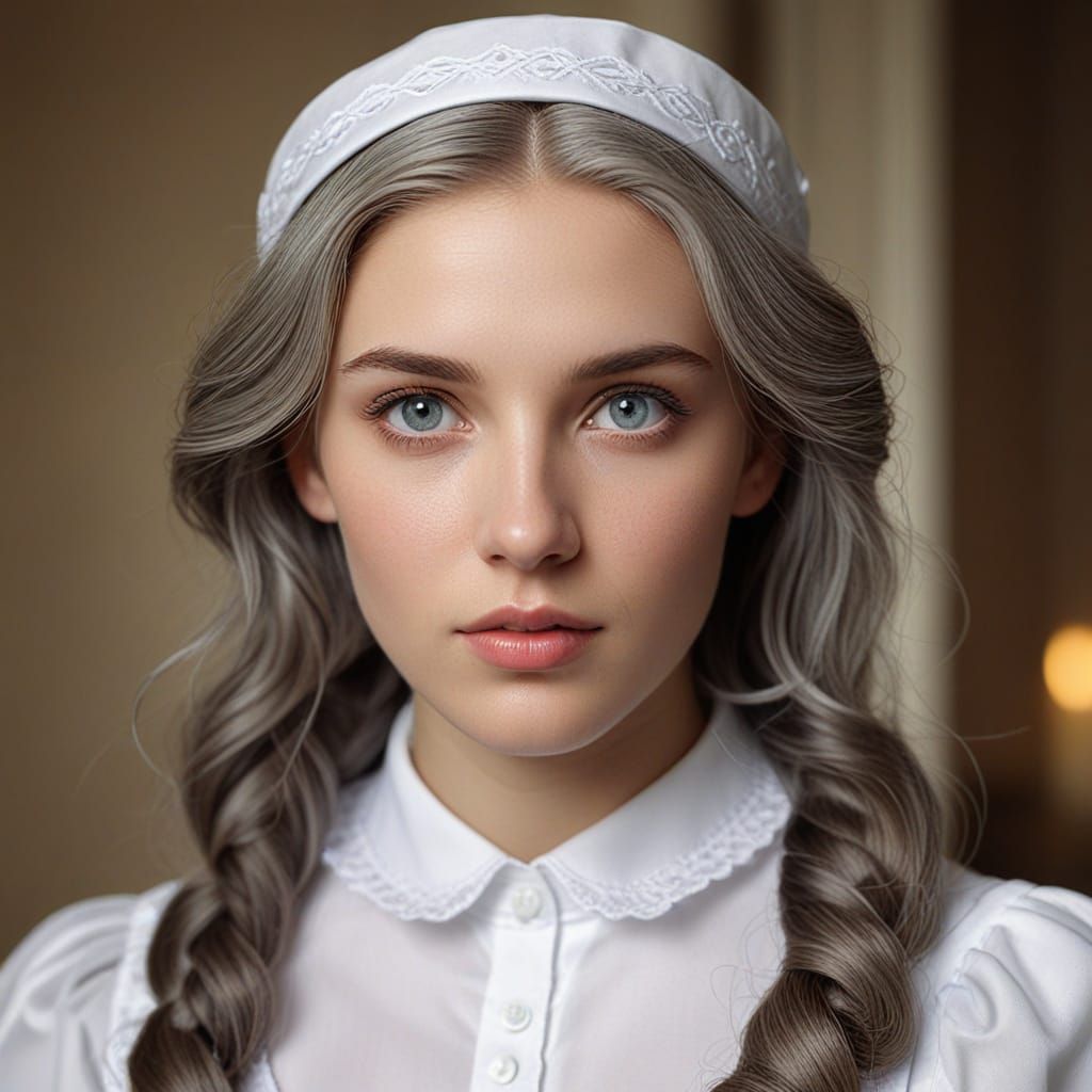 Award-Winning, Ultra-Realistic Portrait in Elegant Fashion P...