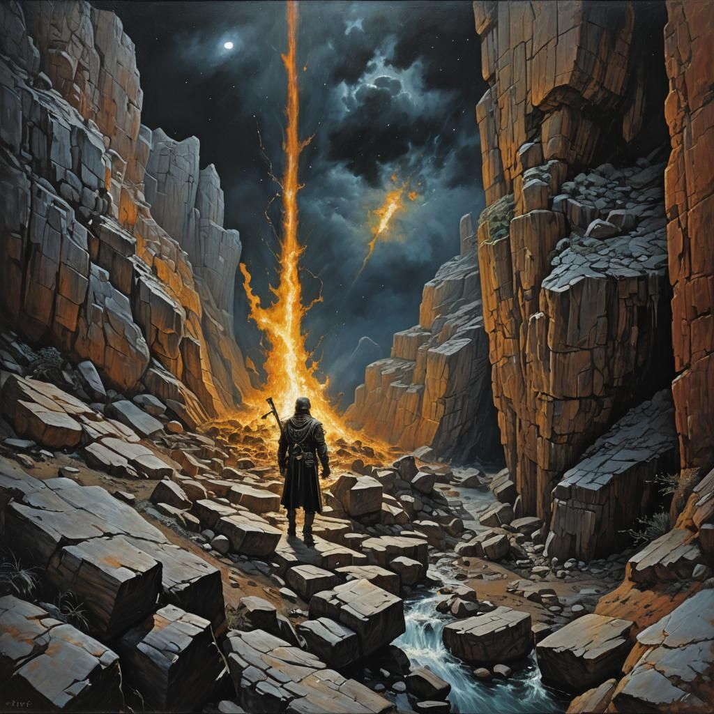 Enduring Hope: An Oil Painting by James Gurney