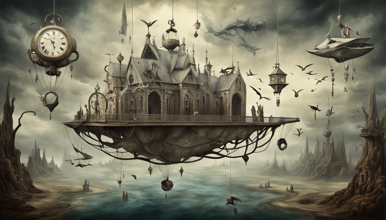 Surreal Timelessness in Photorealistic Fine Art