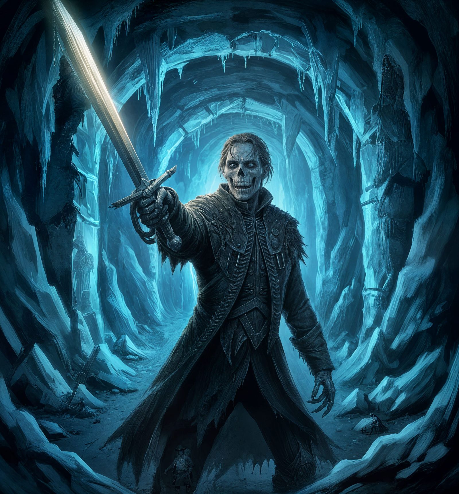 Undead Captain in Frozen Mine
