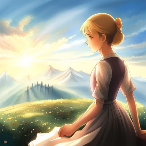 Anime Key Visual Inspired by The Sound of Music
