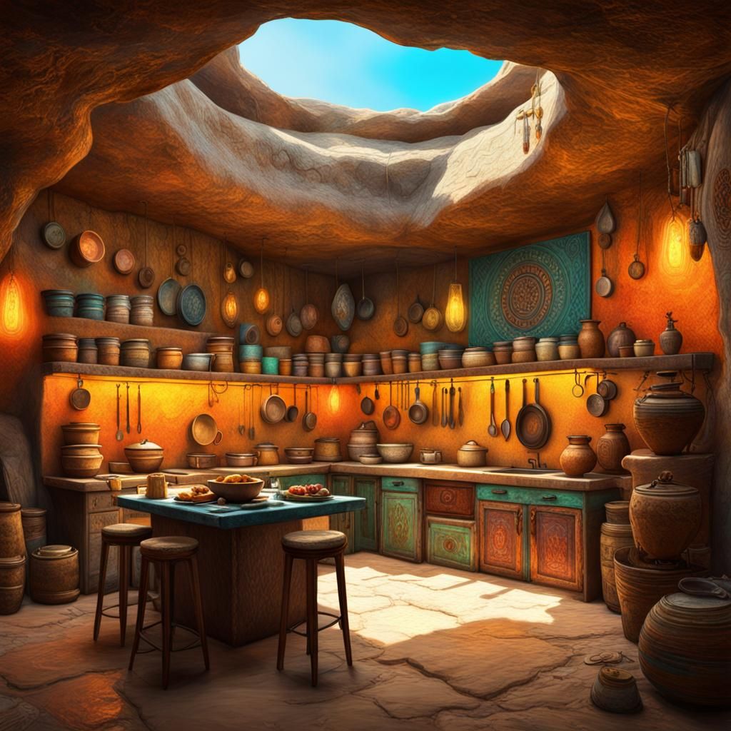 Nubian culture... kitchen