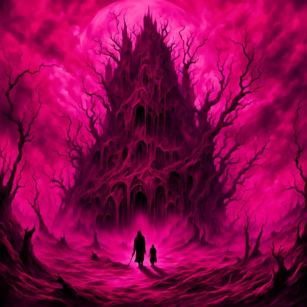 Nightmarish Dark Fantasy with Native American Motifs