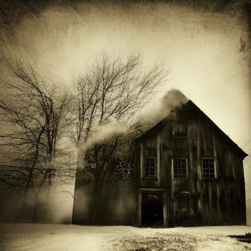 Gothic Model in Industrial Decay with Rusted Iron