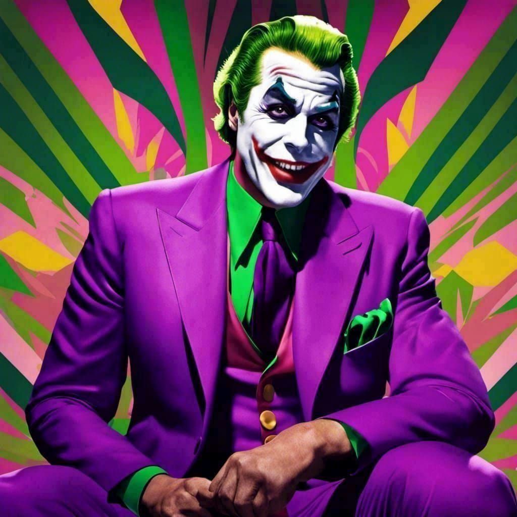 Cesar Romero as The Joker in 1966 TV Style