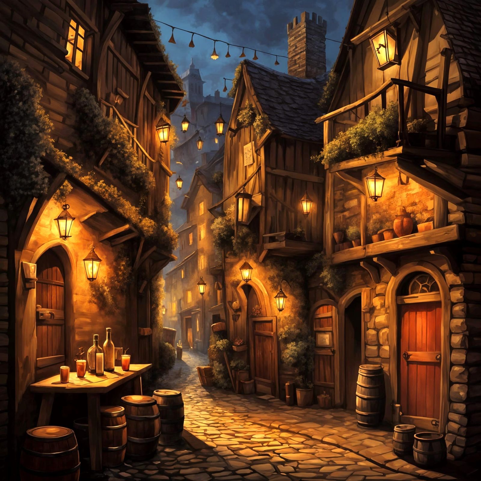 Taverns and Alleyways