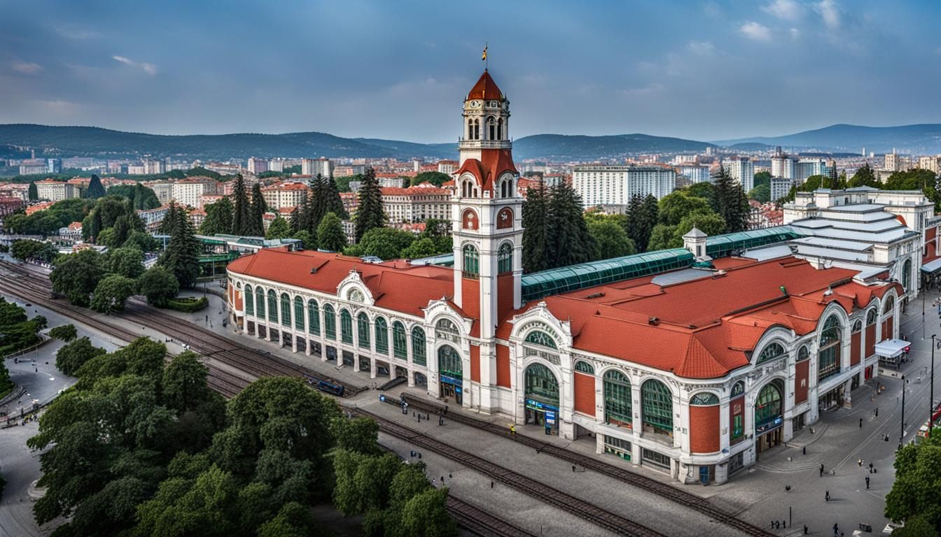 Varna Central Railway Station, Bulgaria