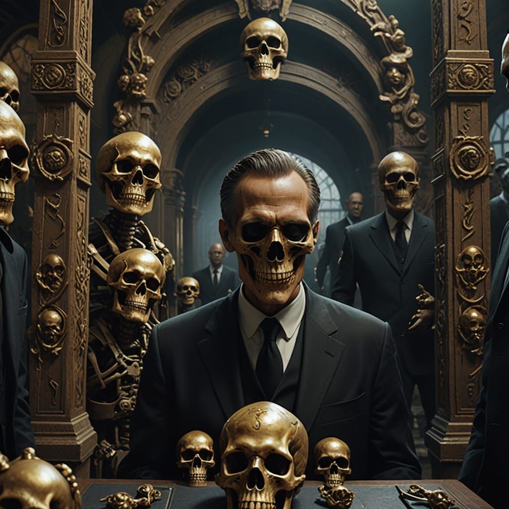 Skull and Bones Society Secret Meeting