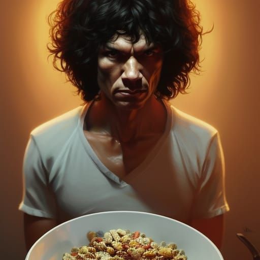 Richard Ramirez hates cereal