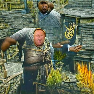 Alex Jones Meets Nazeem in Whiterun