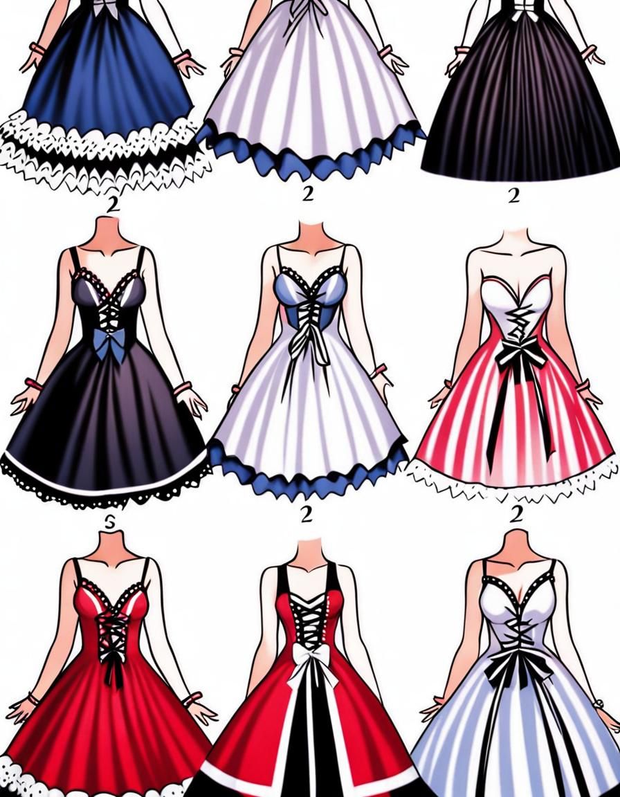 AI Generated Fashionable Dress