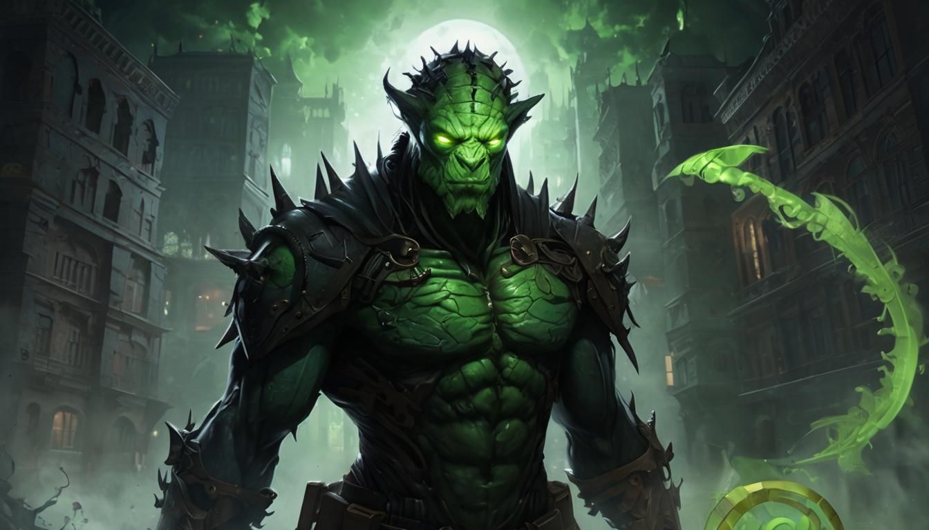 Detailed Composition with Golden Ratio