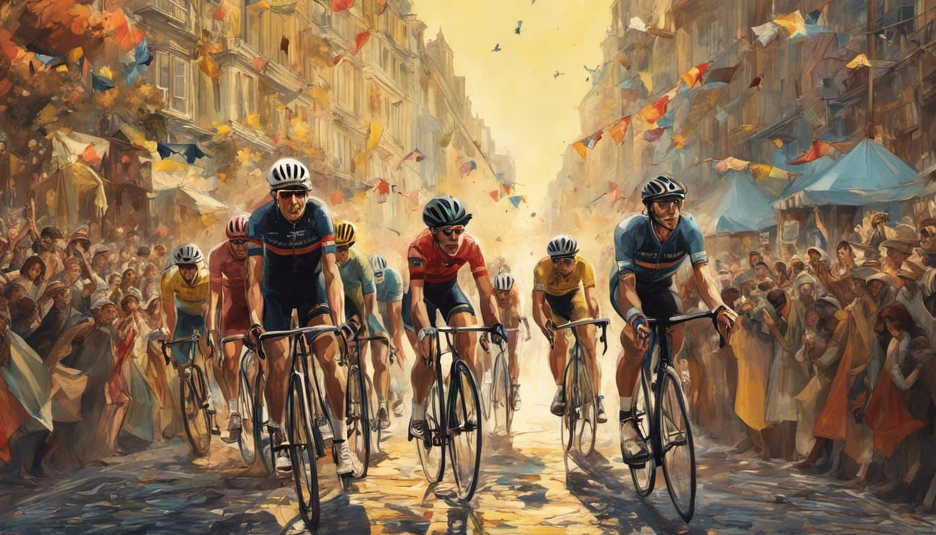 the tour de France bicycle race