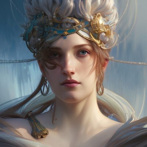 Goddess of Sailors: Prophetic Dreams in Digital Art