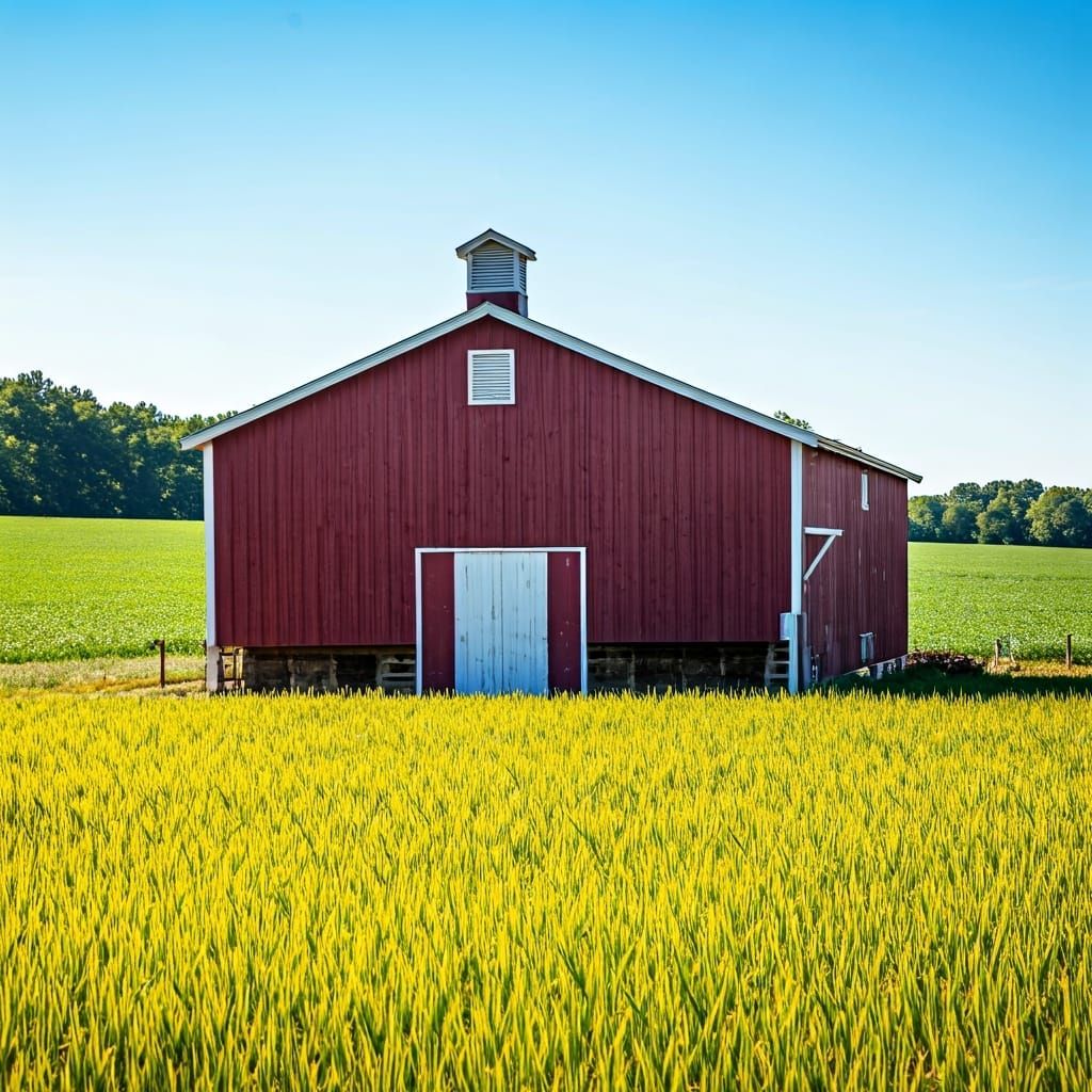 Desolate Farm After Shut Down