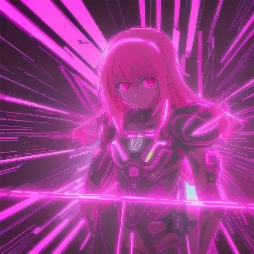 Mirai Nikki  Deus Ex Machina neon clarity