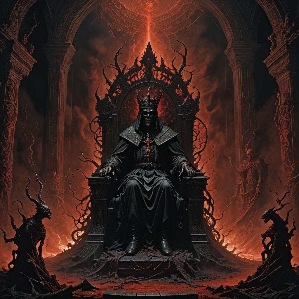 Sithis Enthroned in Void: A Dark Fantasy Masterpiece