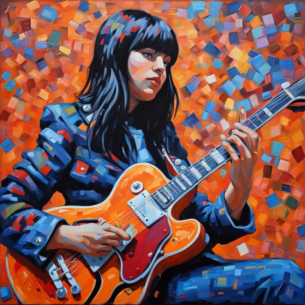 Electric Dream Girl Plays White Rabbit