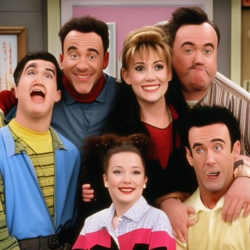90s Sitcom Style Image