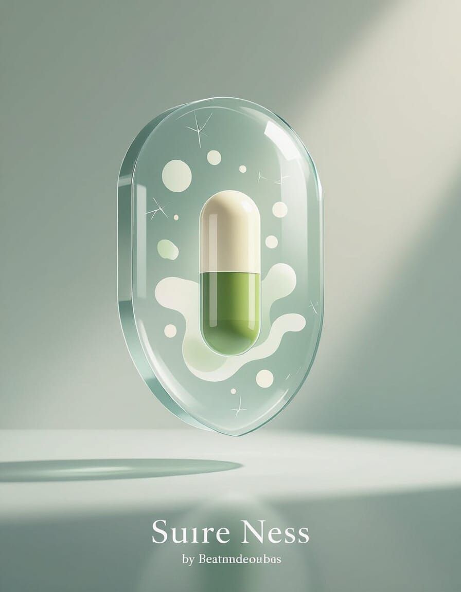 Transparent Medical Shield with Antibiotic Capsule