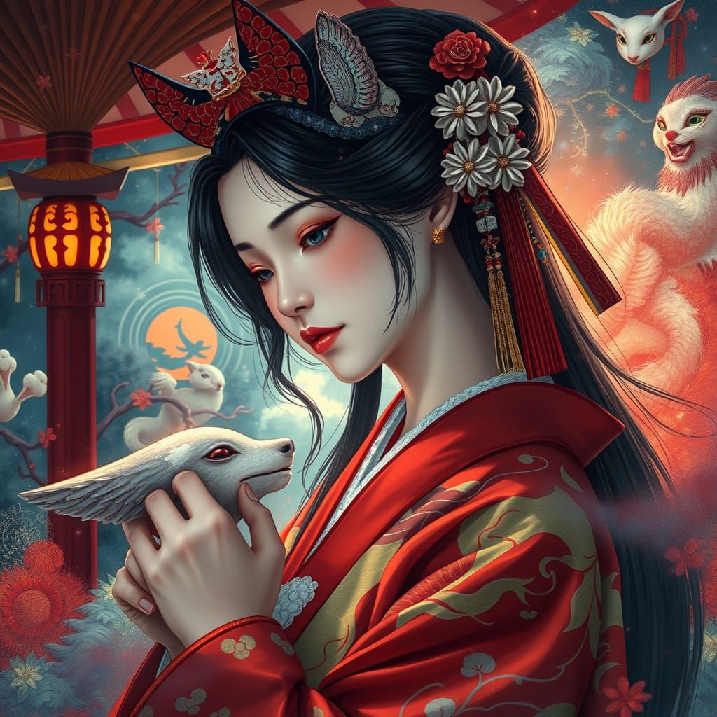 The Spirits she called...