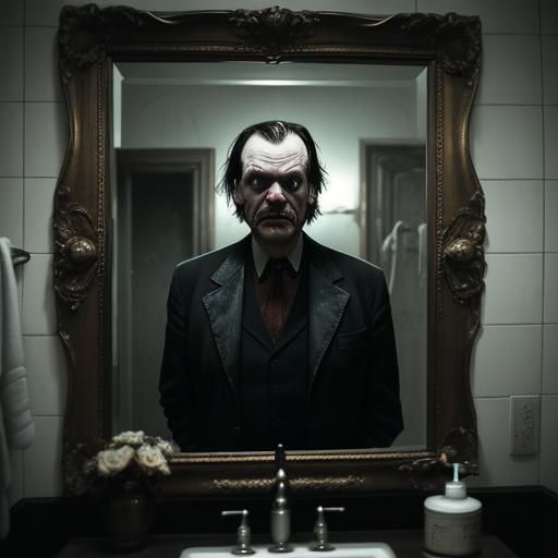 The Shining: Jack Torrance's Mirror Reflection