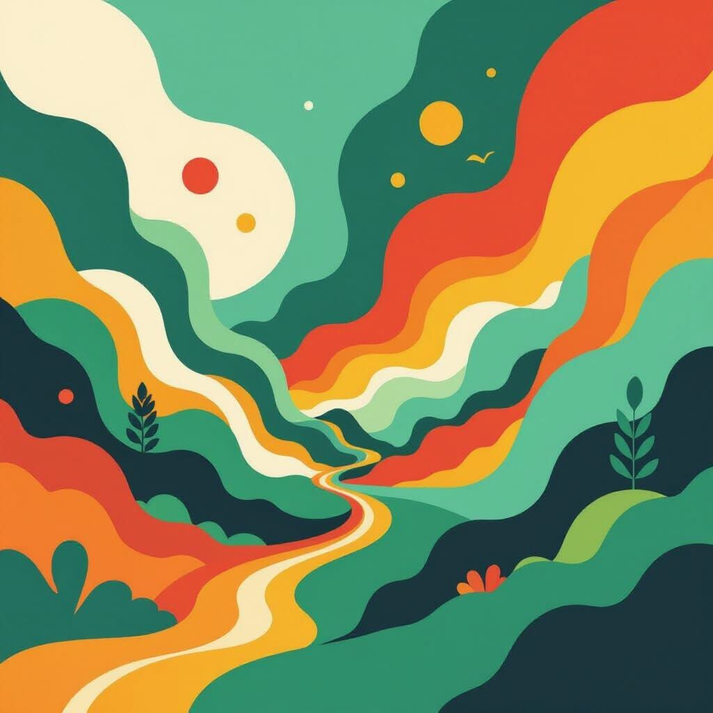 Vibrant App Splash Screen for Travel Planning