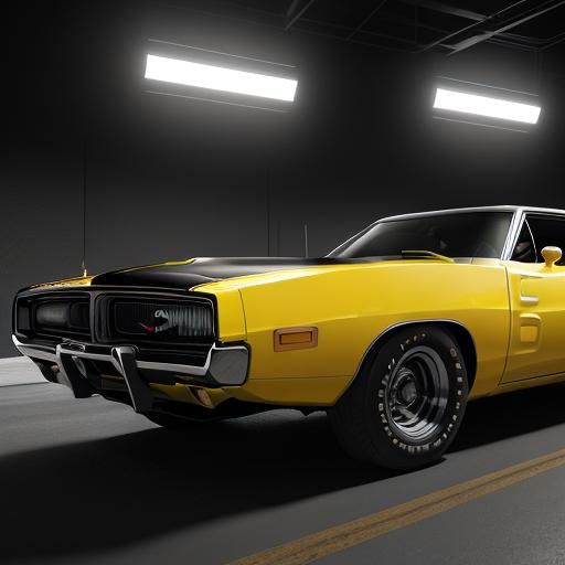 Captain America 1973 Dodge Charger Transformation