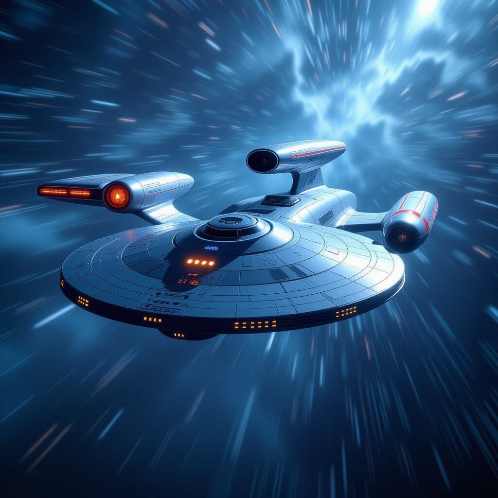 USS Enterprise: A Cinematic Space Odyssey